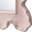 Uttermost Sea Coastal Resin and MDF Mirror in Pink and Clear