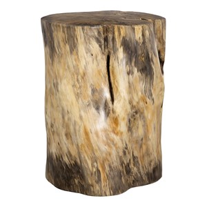 Uttermost Habitat 20&quot Coastal Tamarind Wood Counter Stool in Natural