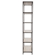 Uttermost Baldwin Contemporary Wood/Iron Etagere in White Wash/Black