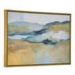 Uttermost Folded Hills Wood & Canvas Framed Landscape Art in Multi-Color