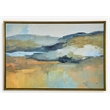 Uttermost Folded Hills Wood & Canvas Framed Landscape Art in Multi-Color