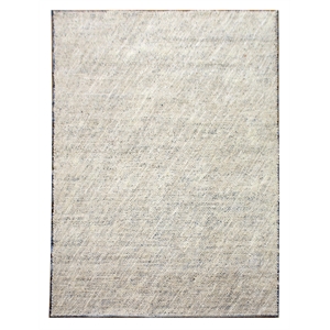 Uttermost Hayden 120x96&quot Hand Woven Coastal Jute Fabric Rug in Ivory