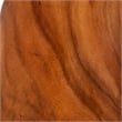 Uttermost Swell Contemporary Solid Wood Accent Table in Natural Honey
