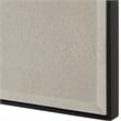 Uttermost Serchio Contemporary Iron Metal Oversized Mirror in Gray and Black