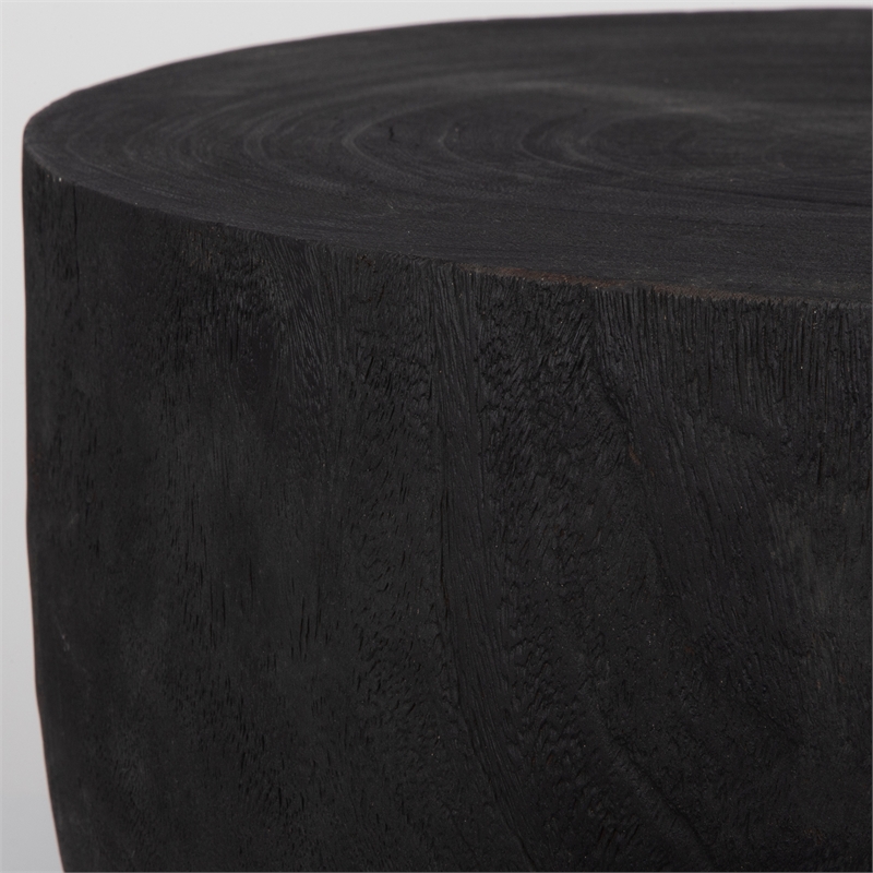 Uttermost Elevate Contemporary Suar Wood Coffee Table in Rich Black