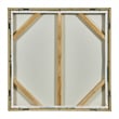 Uttermost Rock & Roll Modern Wood & Canvas Framed Art in Gold/Multi-Color