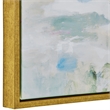 Uttermost Abstract Reflections Modern Wood & Canvas Framed Art in Multi-Color