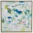 Uttermost Abstract Reflections Modern Wood & Canvas Framed Art in Multi-Color
