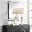 Uttermost Loudon Black Vanity Mirror