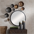 Uttermost Lucky Coins Nickel Wall Decor Set of 4