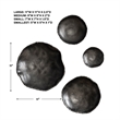 Uttermost Lucky Coins Nickel Wall Decor Set of 4