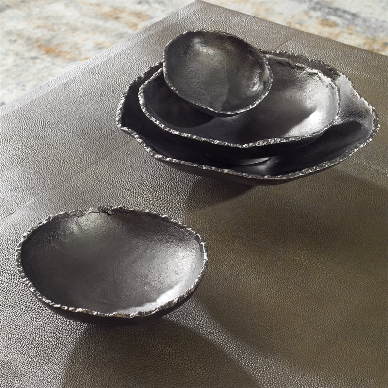 Uttermost Lucky Coins Nickel Wall Decor Set of 4