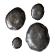 Uttermost Lucky Coins Nickel Wall Decor Set of 4