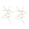 Uttermost Fireworks Silver Wall Decor Set of 2