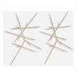 Uttermost Fireworks Silver Wall Decor Set of 2