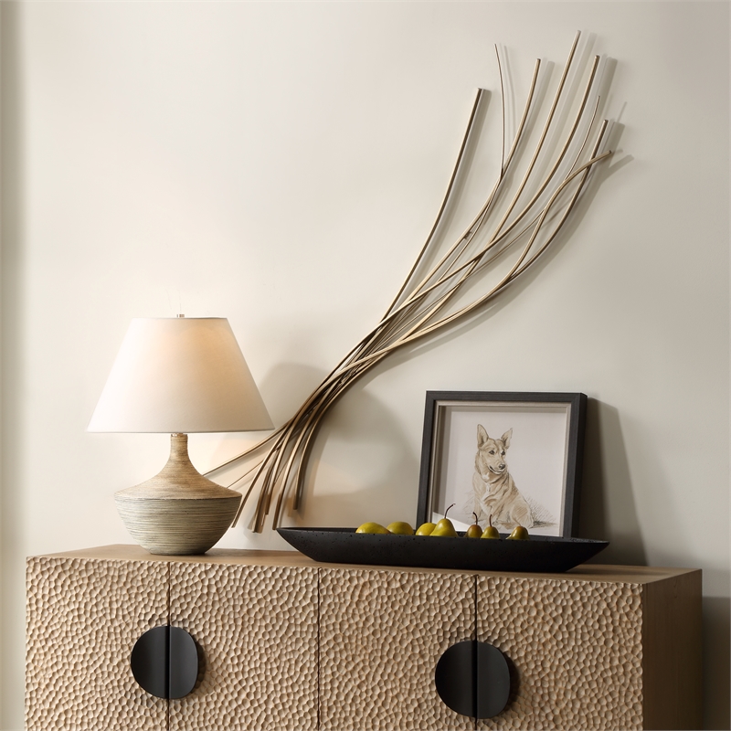 Uttermost Frequencies Metal Wall Decor in Silver