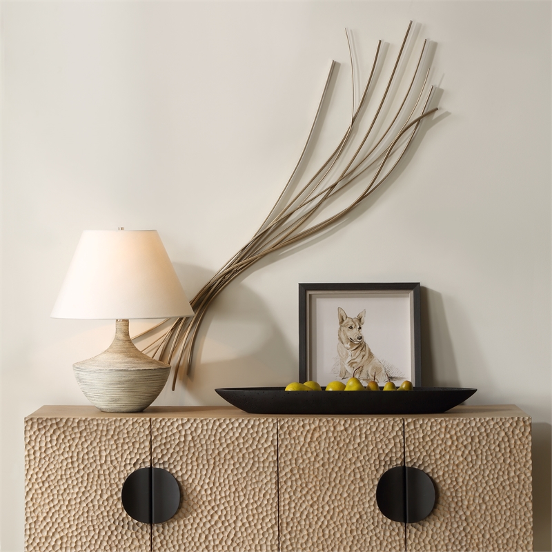 Uttermost Frequencies Metal Wall Decor in Silver