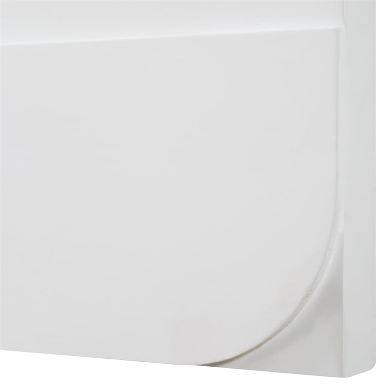 Uttermost Contours White Wall Decor Set of 2