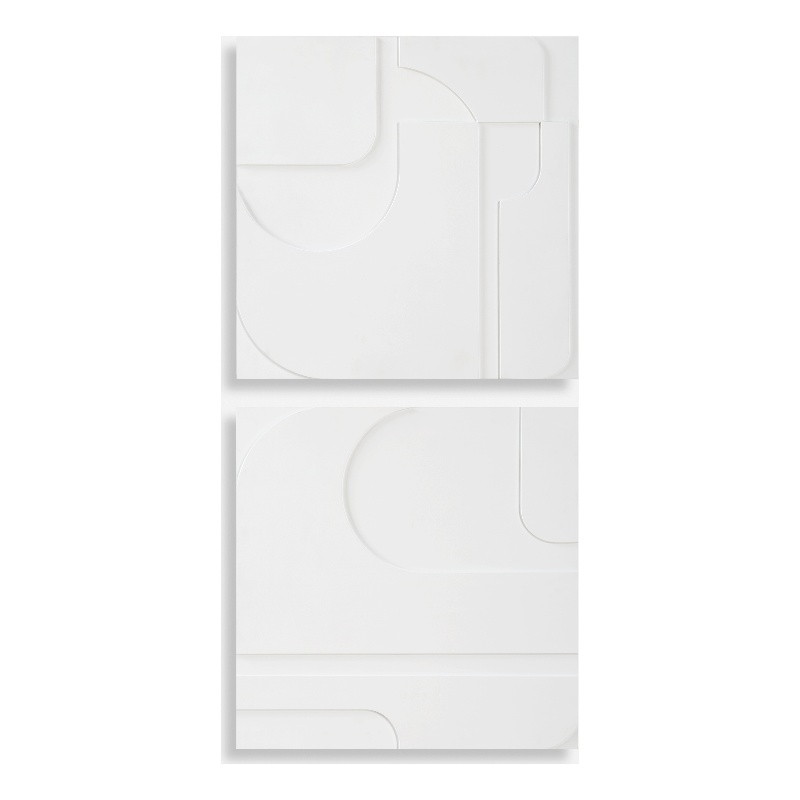 Uttermost Contours White Wall Decor Set of 2