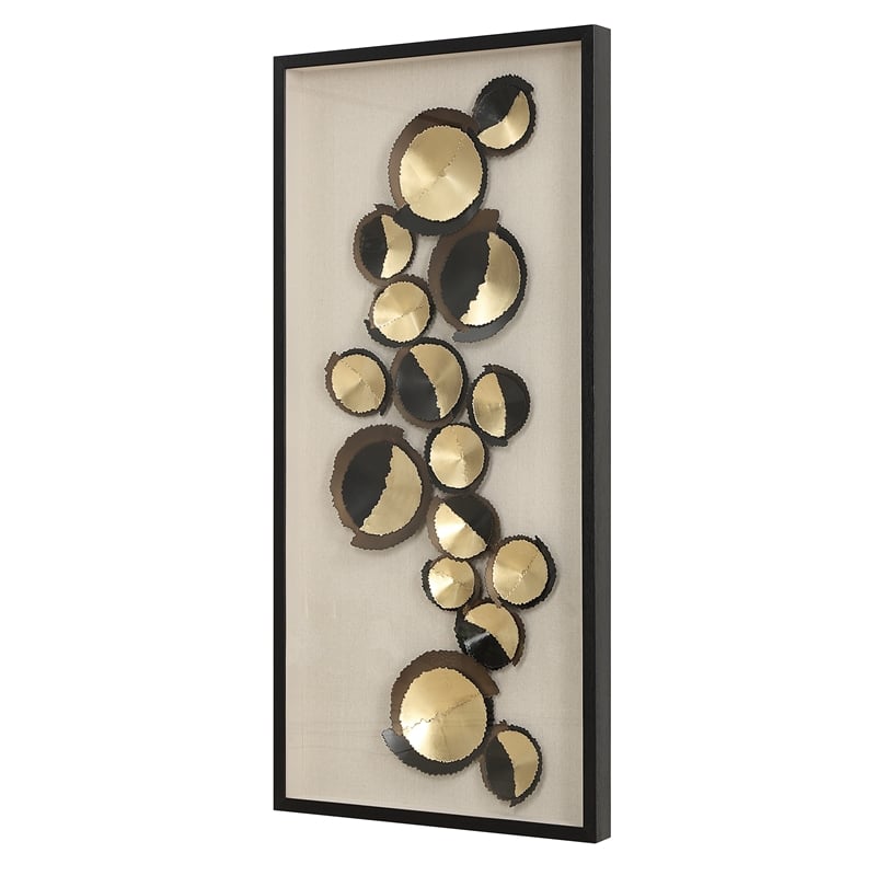 Uttermost Golden Hour Shadow Box in Oatmeal