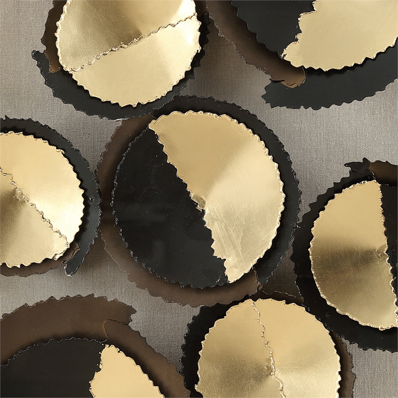 Uttermost Golden Hour Shadow Box in Oatmeal