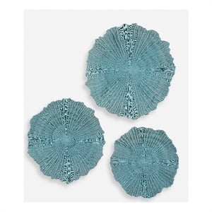 Uttermost Ocean Gems Blue Wall Decor Set of 3