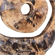 Uttermost Corkscrew Wood Wall Decor in Natural (Set of 9)