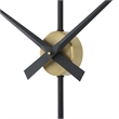 Uttermost Time Flies Modern Wall Clock in Brass