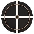 Uttermost Walnut Elegance Wall Clock