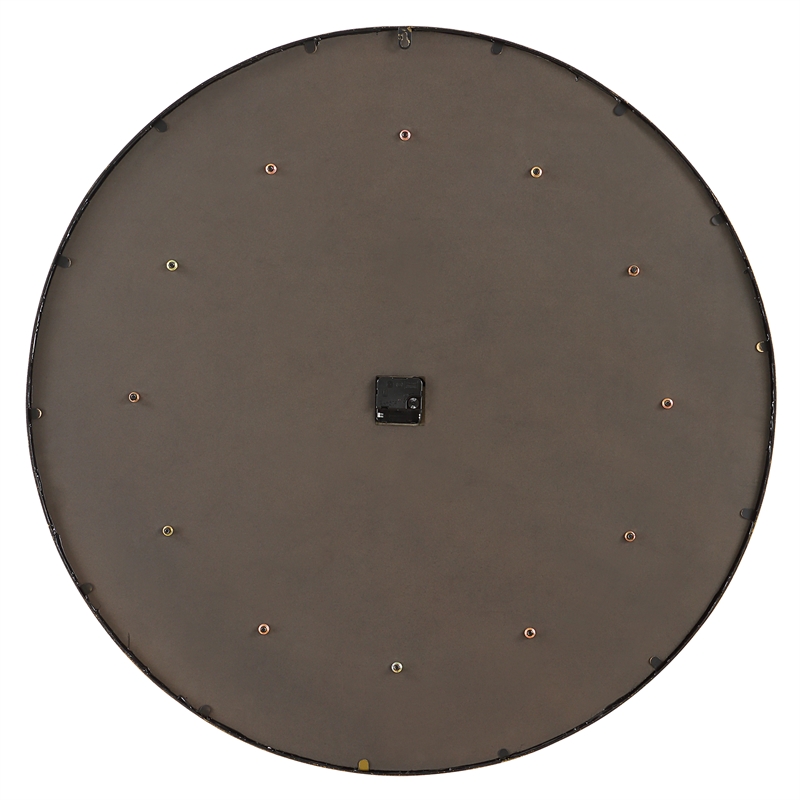 Uttermost Stone Serenity Wall Clock in Off White