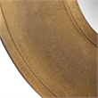 Uttermost Axel Round Antique Brass Mirror