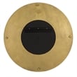 Uttermost Axel Round Antique Brass Mirror