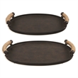 Uttermost Viggo Bronze Trays Set of 2