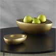 Uttermost Ovate Antique Brass Bowls Set Of 2