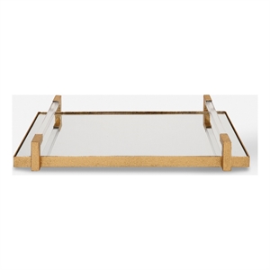Uttermost Deki Gold Mirrored Tray