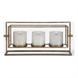 Uttermost Wenman Gold Triple Candleholder