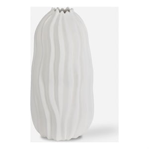 Uttermost Merritt White Floor Vase