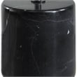 Uttermost Pochette Ribbed Sculpture in Black