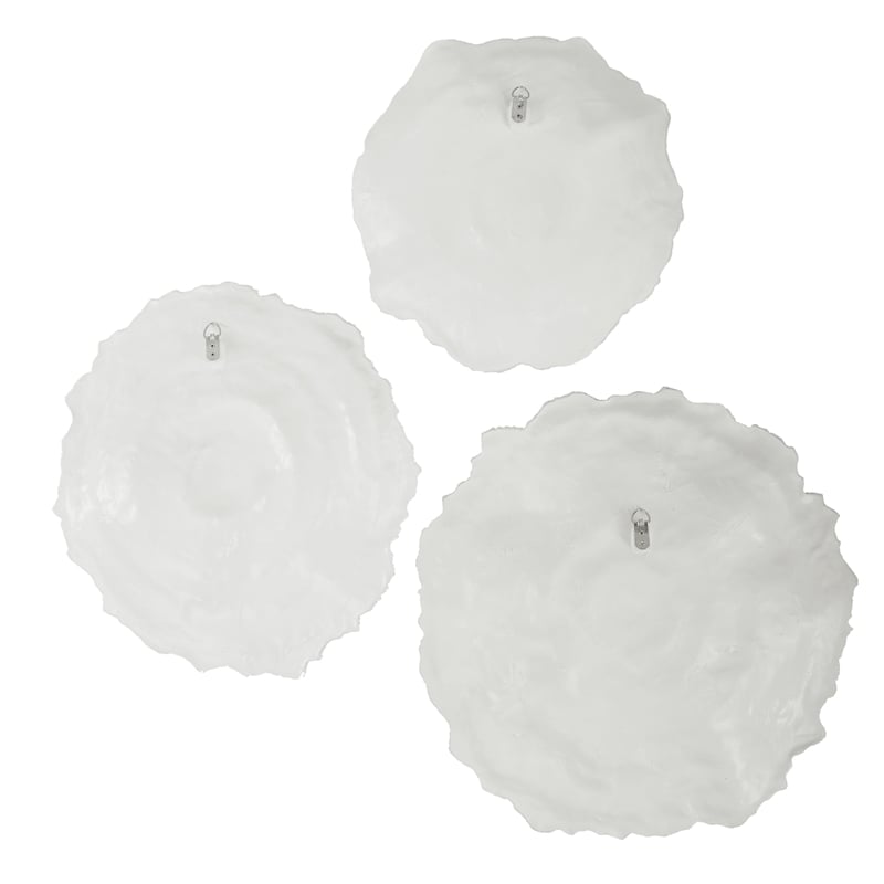 Uttermost Ocean Gems Coral Wall Decor in Ivory (Set of 3)
