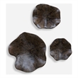 Uttermost Two Wood Wall Decor In Mocha (Set of 3)