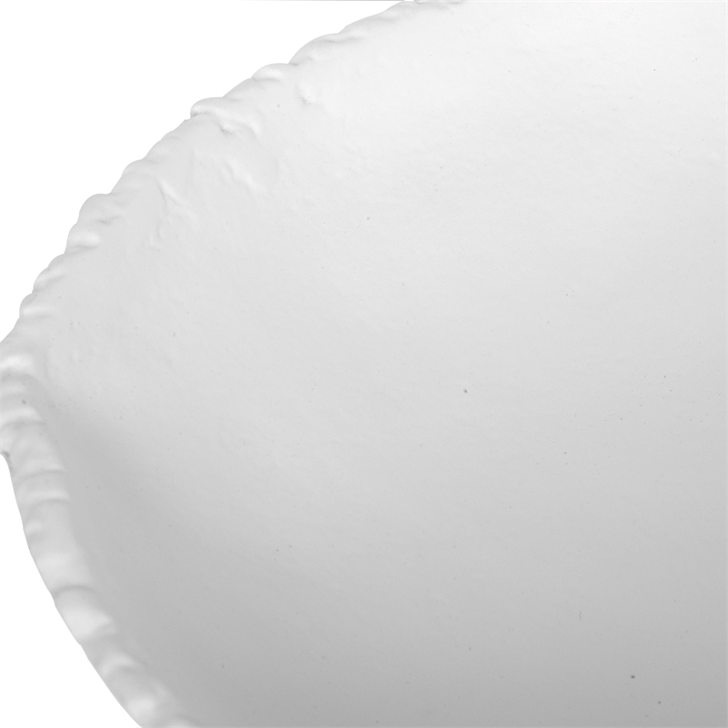 Uttermost Lucky Coins Matte White Metal Wall Bowls Set of 4
