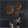 Uttermost Radiance Gold Metal Wall Decor Set of 3