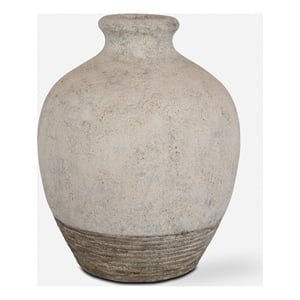 Uttermost Fernandina Oversized Rustic Vase in Brown