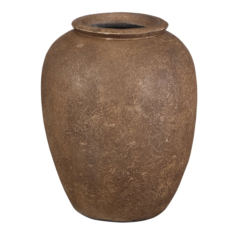 Uttermost Rustic Earth Terracotta Planter in Brown
