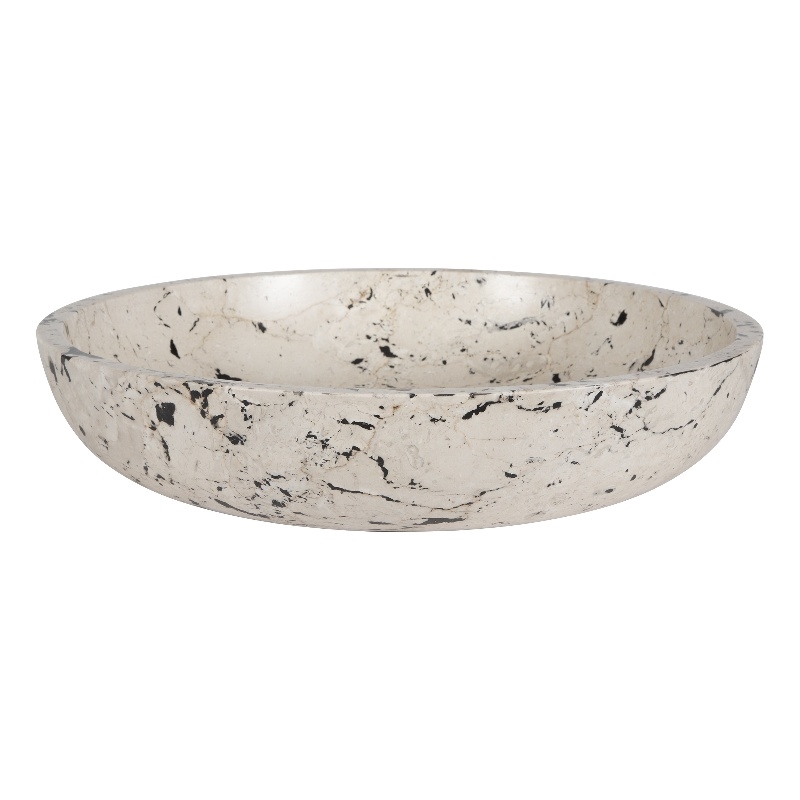 Uttermost Nouveau Limestone Bowl in White