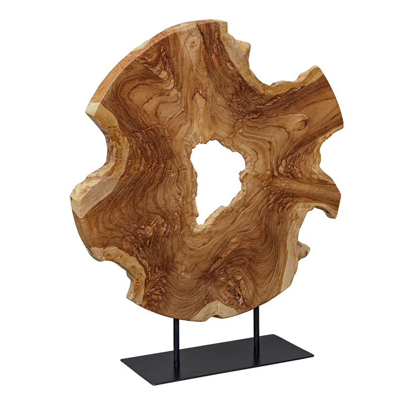 Uttermost Bahati Wood Natural Sculpture in Teak