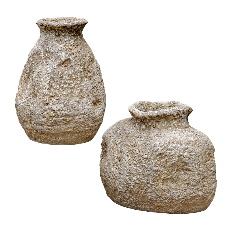 Uttermost Ancient Echos Vases in Brown (Set of 2)