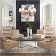 Uttermost Kimist White Vases Set of 2
