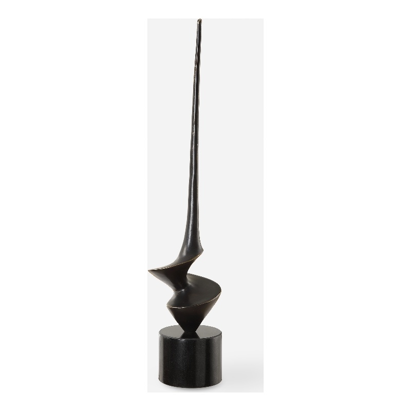 Uttermost All Twisted Bronze Sculpture