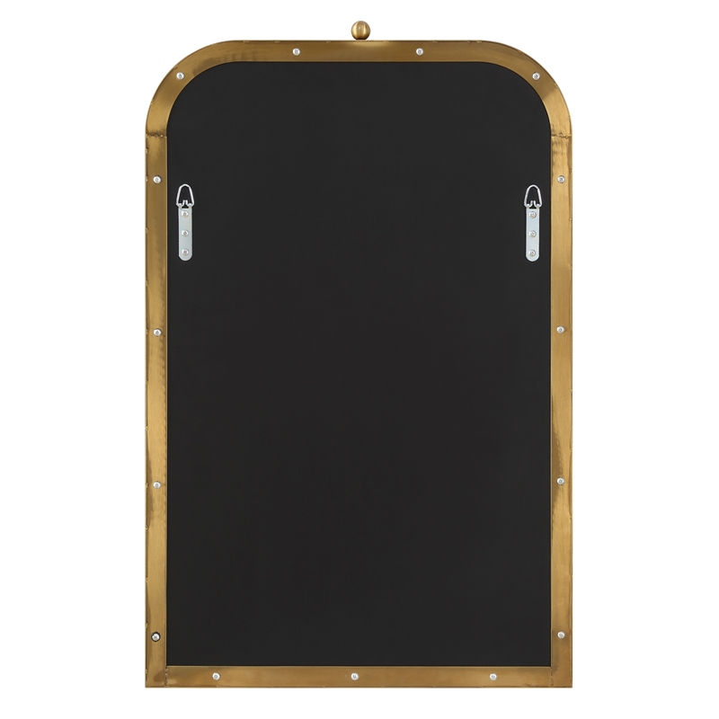 Uttermost Cassidy Brass Arch Mirror